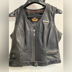 Harley-Davidson leather vest